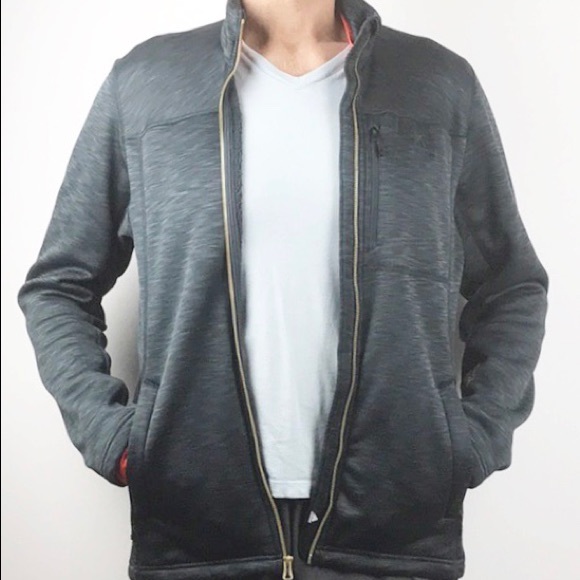 adidas Other - Adidas Climaheat Blue/Grey Zip Jacket